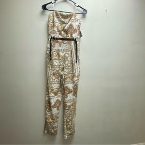 Charlotte Russe Halter Jumpsuit